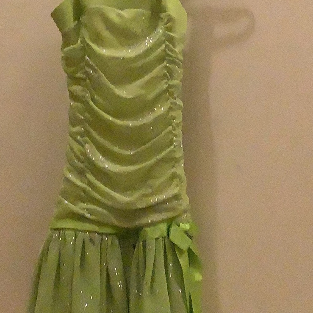 Green dress